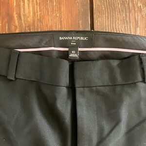 Banana republic size 10 black dress pants